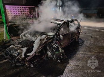 Нетрезвый водитель Audi протаранил автозаправку в Нижегородской области