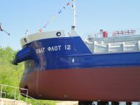 Танкер проекта RST27 &quot;Балт Флот 12&quot; сошел со стапелей нижегородского завода &quot;Красное Сормово&quot;
