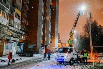 Около 20 тыс. новых ламп уличного освещения установят в Чебоксарах до конца года