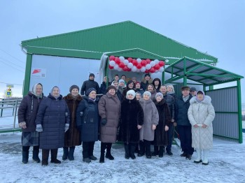 В селе Кочко-Пожарки открыли новый модульный ФАП
