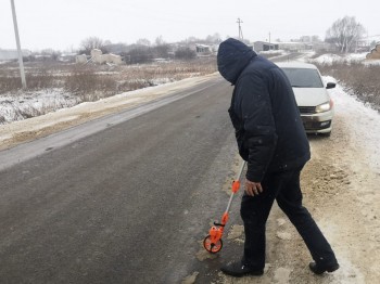Более 20 млн рублей понадобилось на ремонт дороги к селу Нехорошево в Лукояновской районе