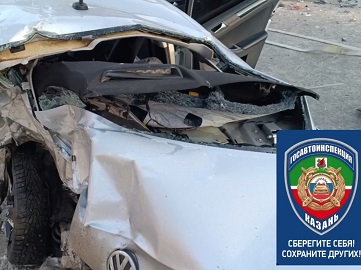 Один погиб и четверо тяжело пострадали в ДТП на Матюшинском тракте Казани