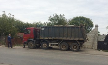 Грузовик со строительным мусором задержан при попытке въезда в СНТ &quot;Родник&quot; в Нижнем Новгороде