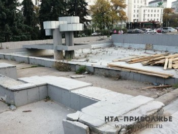 Форму фонтана у концертного зала &quot;Юпитер&quot; в Нижнем Новгороде планируется переделать на круглую