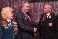 Глава города Чебоксары Леонид Черкесов поздравил военные династии столицы Республики
