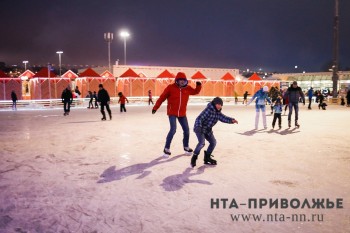 Катки начали работать в Чебоксарах