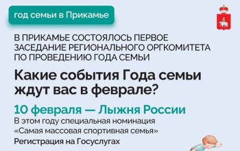 Первое заседание регионального оргкомитета по проведению Года семьи прошло в Перми