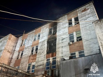 Пожар на складе табачного производства потушили в Ижевске