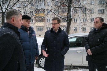 Юрий Шалабаев остался недоволен качеством уборки дворов и тротуаров Нижнего Новгорода