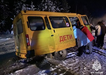 8 детей пострадали в ДТП со школьным микроавтобусом в Удмуртии