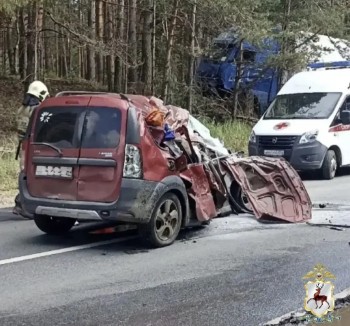 Две женщины погибли в ДТП под Навашино в Нижегородской области