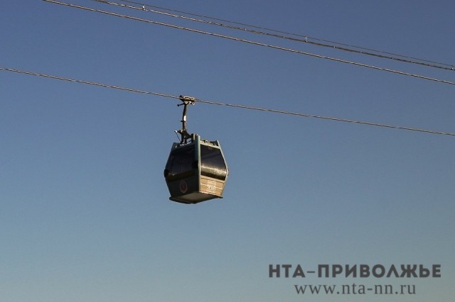 Эксплуатация канатной дороги "Нижний Новгород – Бор" за пять лет обойдется в 460 млн рублей