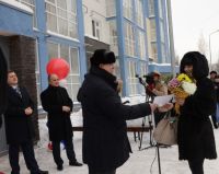 Торжественная церемония ввода в эксплуатацию нового жилого дома в Советском районе Нижнего Новгорода 
