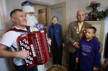 Акция "С Новым годом, ветеран!" продолжается в Нижегородской области