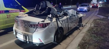 Годовалая девочка погибла при столкновении иномарки и грузовика в Татарстане