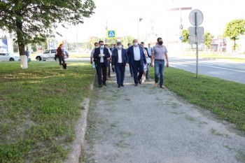 Благоустройство микрорайона ул. Текстильщиков проверили в Чебоксарах