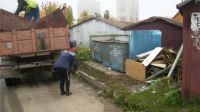 Почти 80 кубометров мусора вывезено с начала санитарного месячника из гаражных формирований г. Чебоксары