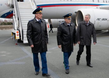Генпрокурор РФ Игорь Краснов прибыл с рабочим визитом в Ульяновск