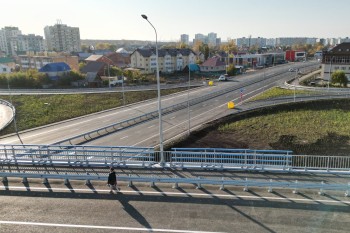 Пешеходные маршруты поменялись с запуском развязки на ул. Рыленко в Уфе