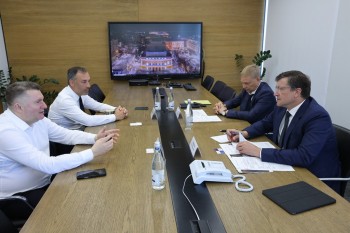 Глеб Никитин обсудил с руководством Трансмашхолдинга перспективы использования нижегородских тканей при производстве вагонов