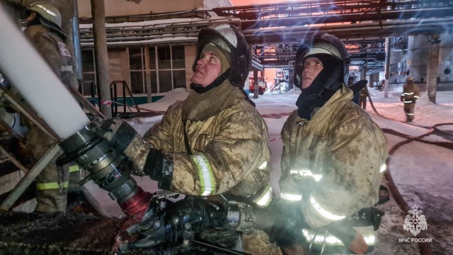 Пожар произошёл на АО "Сибур-Химпром" в Перми