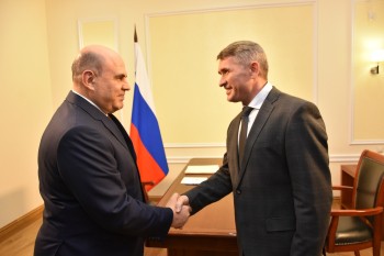 Глава Чувашии поздравил Михаила Мишустина с утверждением в должности премьер-министра