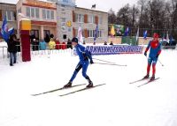 Около 500 лыжников приняли участие в &quot;Рождественской лыжне&quot; в Чебоксарах


