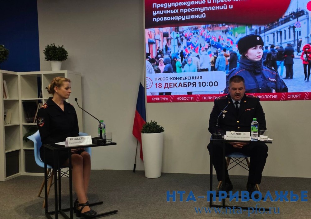 Количество уличных преступлений в Нижегородской области снизилось на 18,5%