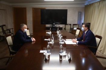 Глеб Никитин провёл рабочую встречу с новым начальником ГЖД Сергеем Дорофеевским