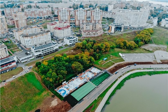 Центр уличного баскетбола международного уровня открыли в Чебоксарах Центр уличного баскетбола международного уровня открыли в Чебоксарах