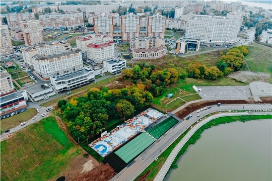 Центр уличного баскетбола международного уровня открыли в Чебоксарах