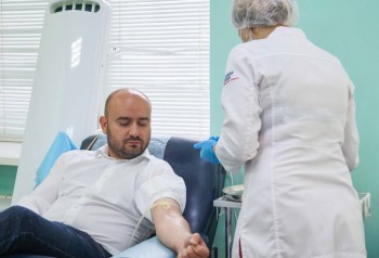 Врио губернатора Самарской области Вячеслав Федорищев вступил в регистр доноров костного мозга