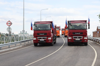 Движение по транспортной развязке над железнодорожными путями открыли в поселке Выездное Нижегородской области