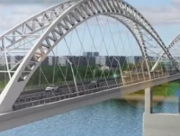 Строительство второго Борского моста в Нижегородской области идет в соответствии с графиком
