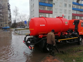 Юрий Шалабаев дал поручение усилить работу по откачке воды с улиц Нижнего Новгорода