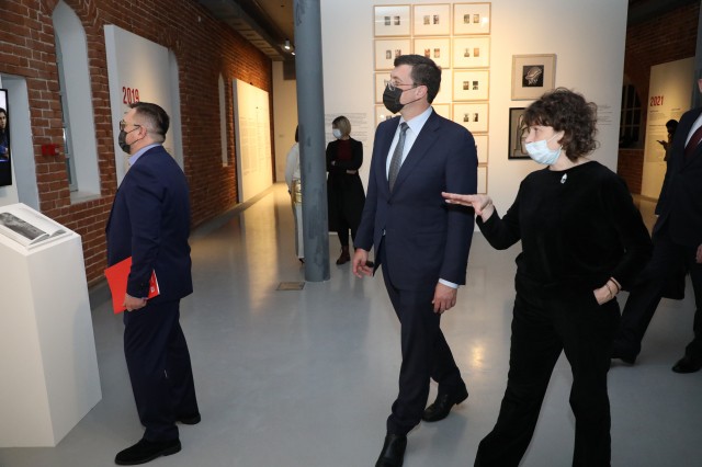Глеб Никитин: "Открытие выставки Премии Кандинского – важное событие в мире современного искусства"