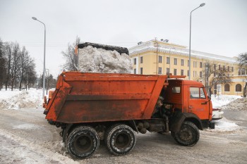 Более 1,2 млн кубометров снега вывезли с нижегородских улиц с начала зимы