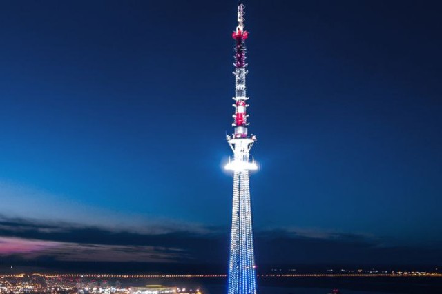 Нижегородская телебашня включит праздничную подсветку в дни XII Форума регионов России и Беларуси