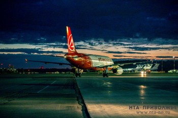 Задержанный рейс 6620 авиакомпании Atlasglobal из Нижнего Новгорода в Турцию отменён