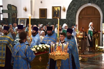 Мироносицкая икона Божией Матери перенесена в кафедральный собор Йошкар-Олы