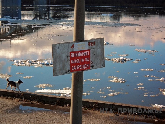 Уровень воды в Куйбышевском водохранилище на 10-12 см. ниже прошлогоднего