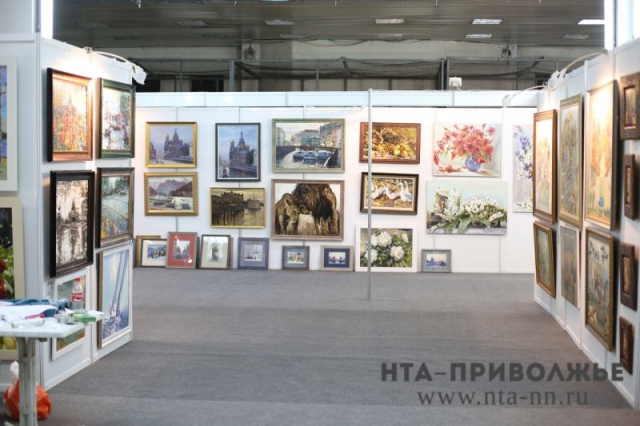 Около 19 тысяч человек посетили выставку "АРТ-Россия" на Нижегородской ярмарке