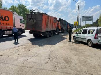 Росприроднадзор провёл рейд по пресечению незаконной перевозки отходов в Нижнем Новгороде