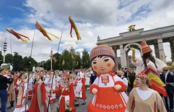 Чувашский праздник "Акатуй" отметили на ВДНХ в Москве Чувашский праздник "Акатуй" отметили на ВДНХ в Москве