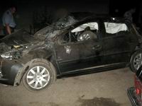 В Нижегородской области в результате опрокидывания автомобиля в кювет погиб водитель, пострадал 24-летний пассажир