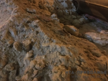 ГИБДД Нижегородской области выписало более 200 представлений о плохой уборке снега с дорог региона с начала 2017 года
