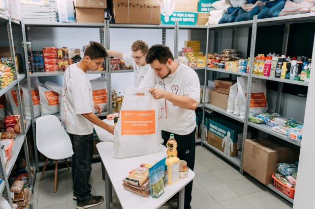 В Нижнем Новгороде открылся гуманитарный склад В Нижнем Новгороде открылся гуманитарный склад