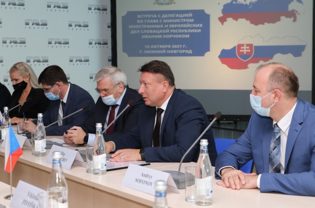 Олег Лавричев предложил развивать побратимские отношения Нижнего Новгорода со Словацкой Республикой