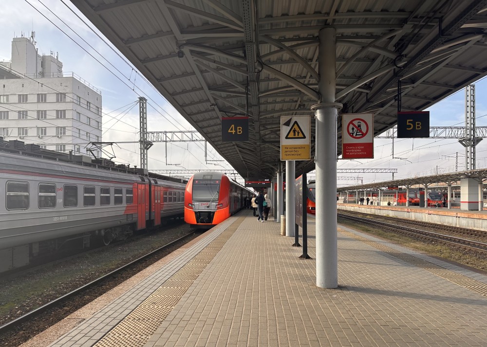 Сдвоенный состав "Ласточки" будет курсировать на ГЖД 4 и 5 ноября Сдвоенный состав "Ласточки" будет курсировать на ГЖД 4 и 5 ноября