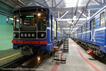 Первый модернизированный состав вышел на линию нижегородского метро 6 сентября